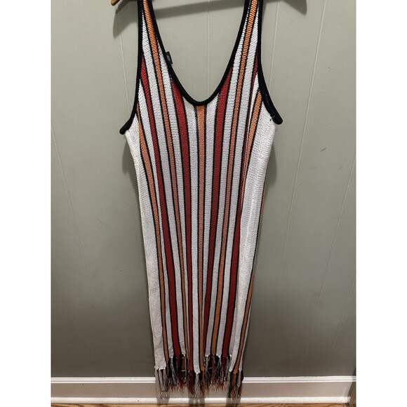 Runway 7 Sweater Womens 2X Crochet Longline Pullover Boho Hippie Beach Wear - Picture 4 of 4